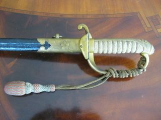 Japanese WWII Navy Naval Officer ' s Dress Sword Exc Cond (Portepee Not) 10