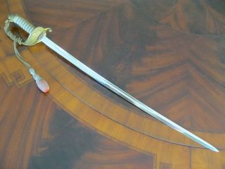 Japanese WWII Navy Naval Officer ' s Dress Sword Exc Cond (Portepee Not) 3