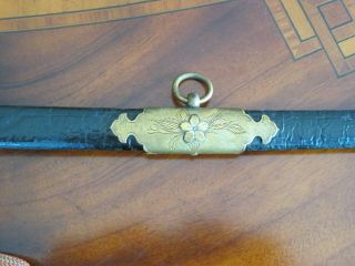 Japanese WWII Navy Naval Officer ' s Dress Sword Exc Cond (Portepee Not) 6