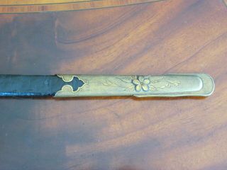 Japanese WWII Navy Naval Officer ' s Dress Sword Exc Cond (Portepee Not) 7