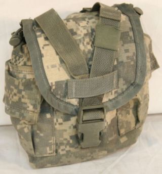 Us Military 1 Qt Molle Acu Canteen Cover Utility Pouch Good