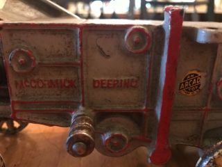 Vintage McCormick Deering Thrasher “An Arcade Toy” Antique 2
