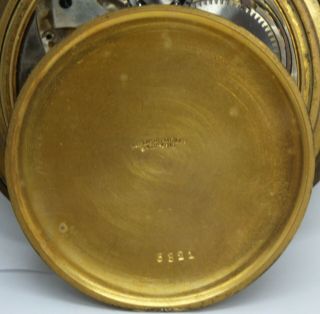 15 jewel Swiss octagon 8 Day 55mm movement Art Deco Car Clock Watch SW PS LE692 6