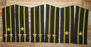 Set Shoulder Straps For Senior Officers In The Navy Of The Ussr