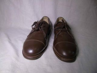 Soviet Russian Army Officer ' s Leather shoes size 41 2