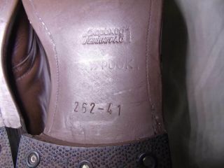 Soviet Russian Army Officer ' s Leather shoes size 41 7