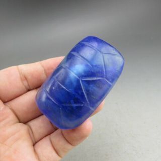 Chinese jade,  natural crystal,  Hongshan culture,  Turtle shell,  pendant F803 4