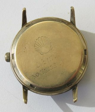 Vintage Longines c.  1960 ' s Automatic Solid 9k Gold Men ' s Wristwatch Cal.  290 2