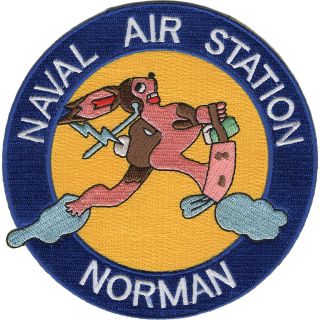 Naval Air Station Nas Norman Oklahoma Patch