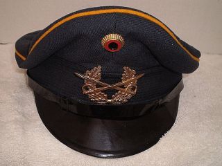 West German Luftwaffe Visor Cap With Insignia,  Size 60