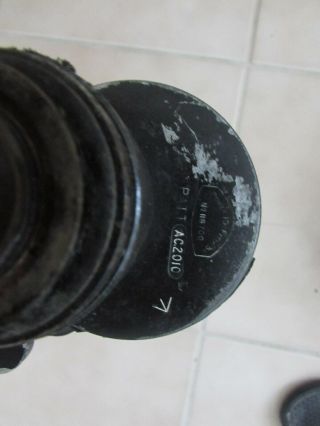 Royal Navy WW2 Binoculars 1940 No 118700 Arrowhead Stamp Military Issue 4