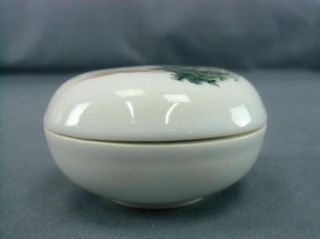 Japanese Tea Ceremony Incense Container Vtg Kogo Ceramic Scenery Yakimono J288 5