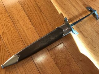 100 German WW2 SA dagger with authentic scabbard 9