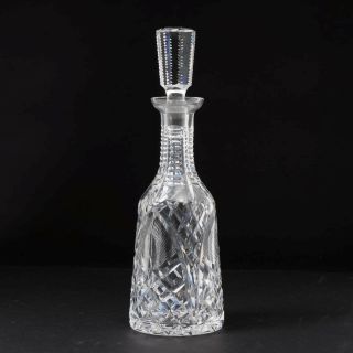 Vintage Waterford Cut Crystal Shannon Jubilee Glass Decanter W/stopper 13 " Tall