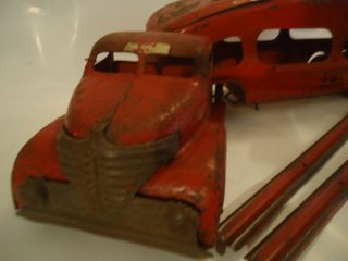 antique marx deluxe motor transit vehicle toy 2