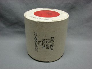 Usa M232 / M242 155 M/m Howitzer Propellant White Nitrocellulose Case