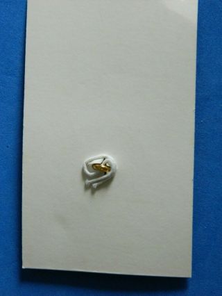 Vintage MOON LANDING Button Brass on Card,  1969 - 2 3