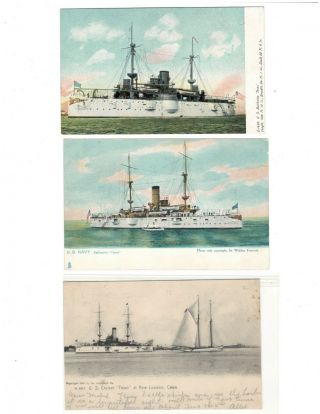 14 Texas Ship Postcards Early 1900’s