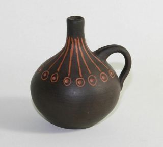 Ns German Modernism | Rare Terracotta Vase 3,  5 Inches (ca.  1935/40)