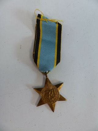 1939 - 45 Ww2 Canada Air Crew Europe Star Medal