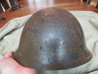 WWII Japanese Helmet - Vet Bring Back 4
