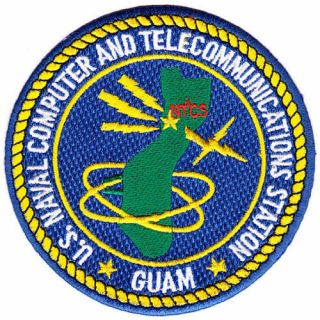 Naval Computer And Telecommunications Station Guam Patch