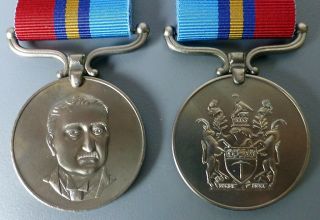 Rhodesia General Service Medal Gsm Police Constable Ticharwa Rhodesian Africa