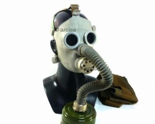 Soviet Russian Gas Mask Pdf - 7.  Full Set.  Cyber Steampunk Gothic Industrial Punk