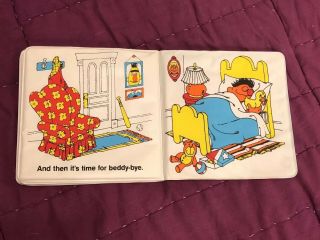 Ernie’s Bath Book Vintage Sesame Street Childrens Book 1982 3