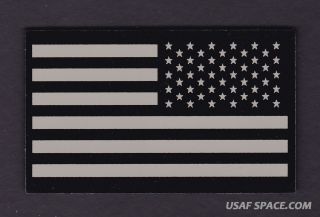 Authentic Us Military Ir Infrared Reverse Facing Us Flag Patch