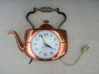 Vintage General Electric Coffee/tea Pot Wall Clock