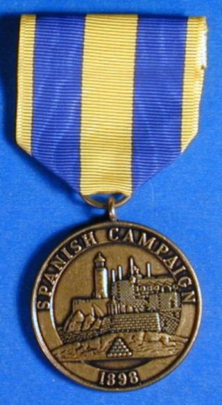 United States Spanish Campaign Medal Navy   P8049