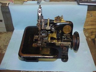 Vintage Singer Manufacturing Mini Leather Sewing Machine Industrial Heavy Duty