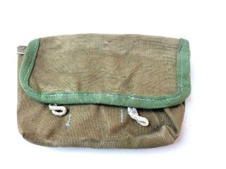 Vintage West German Military Army Pouch,  Ammunition,  Grenade Carrier,  Cloth,  Canvas