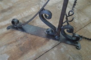 Antique style wrought iron sign board hanging bracket shop sign house name RHB1 3