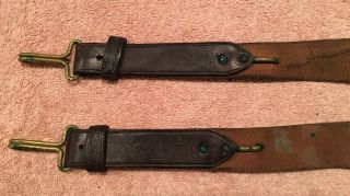 US Army Spanish American War Blanket Bag Leather Straps 5