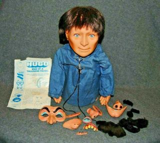 Hugo Man Of A Thousand Faces W/accessories & Instructions - Kenner - 1975 - Rare