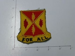 4 Maintenance Bn Hand Made In Korea Di Style Color Patch 1970 
