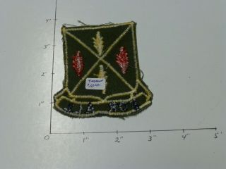 4 Maintenance Bn hand made in Korea DI style color patch 1970 ' s era 2