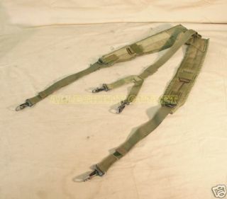 Us Military Alice Y Suspenders Lbe Load Bearing Shoulder Web Harness Od Fair