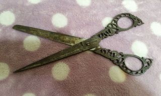 Late 19th Century Antique Terzano Sewing Scissors Campobasso,  Italy 6