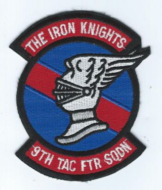 80s (f - 15 Era) 9th Tac Fighter Squadron 2 Patch