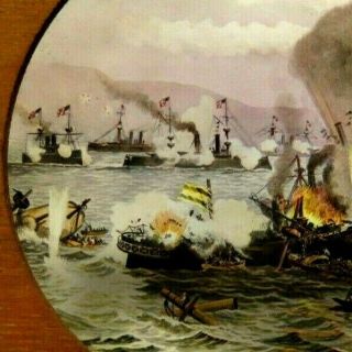 DEWEY ATTACK ON SPAIN MANILA FROM SHORE Slide SPANISH AMERICA WAR PHILIPPINES US 2