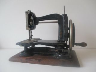Gem By White Smc Lock Stitch Cast Iron Antique Sewing Machine 1886