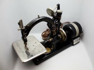Antique Willcox and Gibbs Sewing Machine w/ Foot Floor Control 2