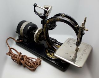Antique Willcox and Gibbs Sewing Machine w/ Foot Floor Control 5
