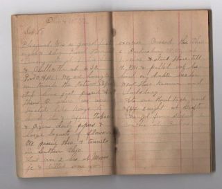 Orig.  Spanish American War Soldier ' s Diary Co.  L 3rd MO.  V.  I.  - Content 7