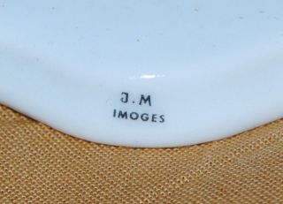 Two porcelain J M Limoges door push plate Finger Plate Door Hardware Pink Roses 7