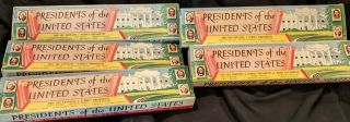 Vintage Marx Presidents Of The United States Complete Series 1 - 5