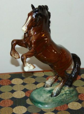 Lovely Beswick Figurine Rearing Welsh Cob Horse 1014